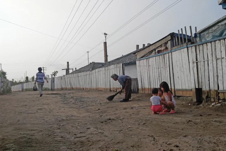 Un village situé près de la frontière russe